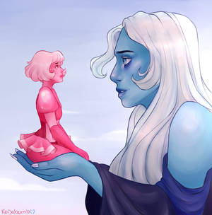 Blue and Pink