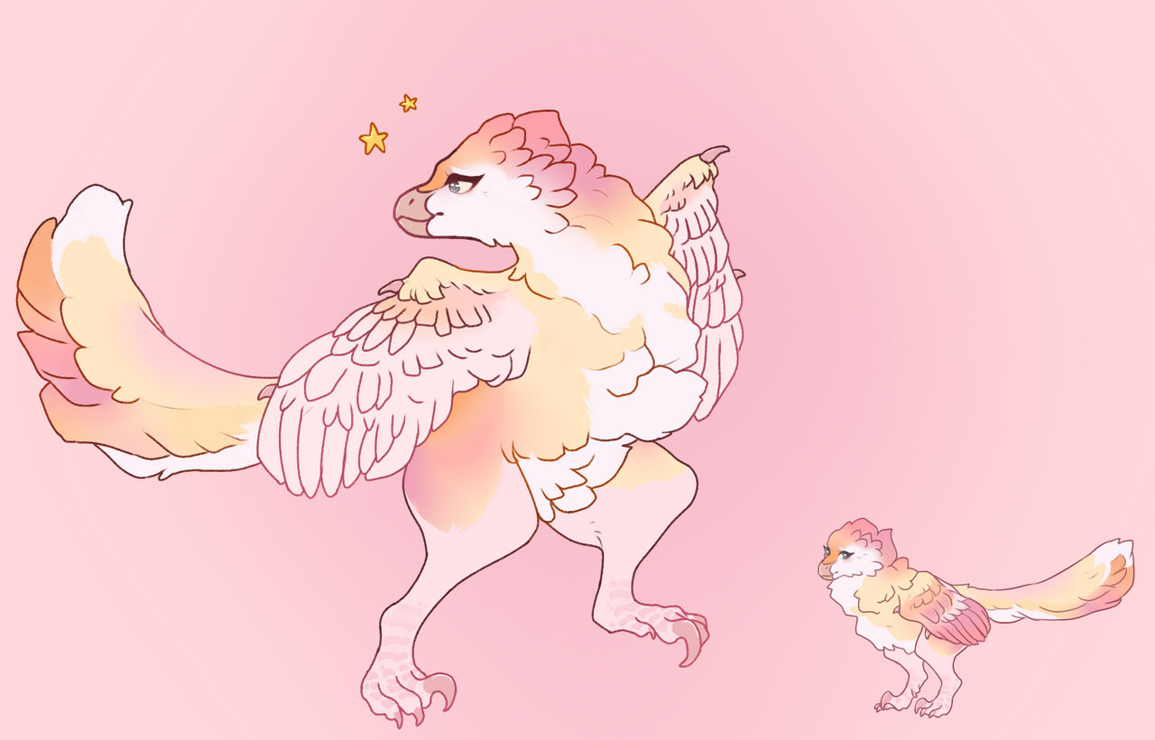 Floofy Utah Raptor fluffy raptor by dinowife on DeviantArt