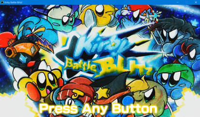 Kirby Battle Blitz! Title Screenshot