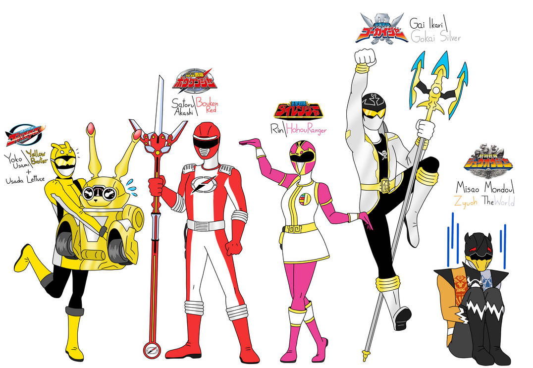 Reasearch Rangers Random Rangers (1/2) by MetalMaciar on DeviantArt