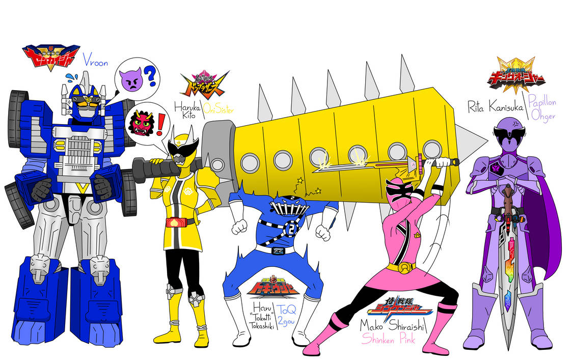 Random Power Rangers Random Rangers (2/2) by MetalMaciar on DeviantArt