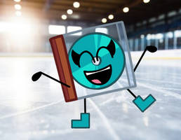 CD (Showvember) as an ice skater