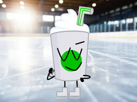 Latte as an ice skater