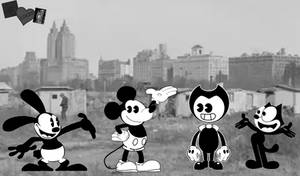 Late 1920's cartoon characters