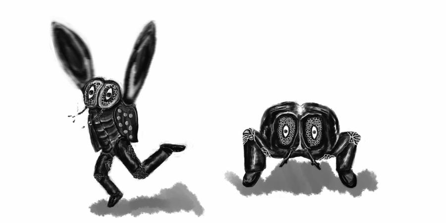 Man Into Insect Insect Man by noproy on DeviantArt