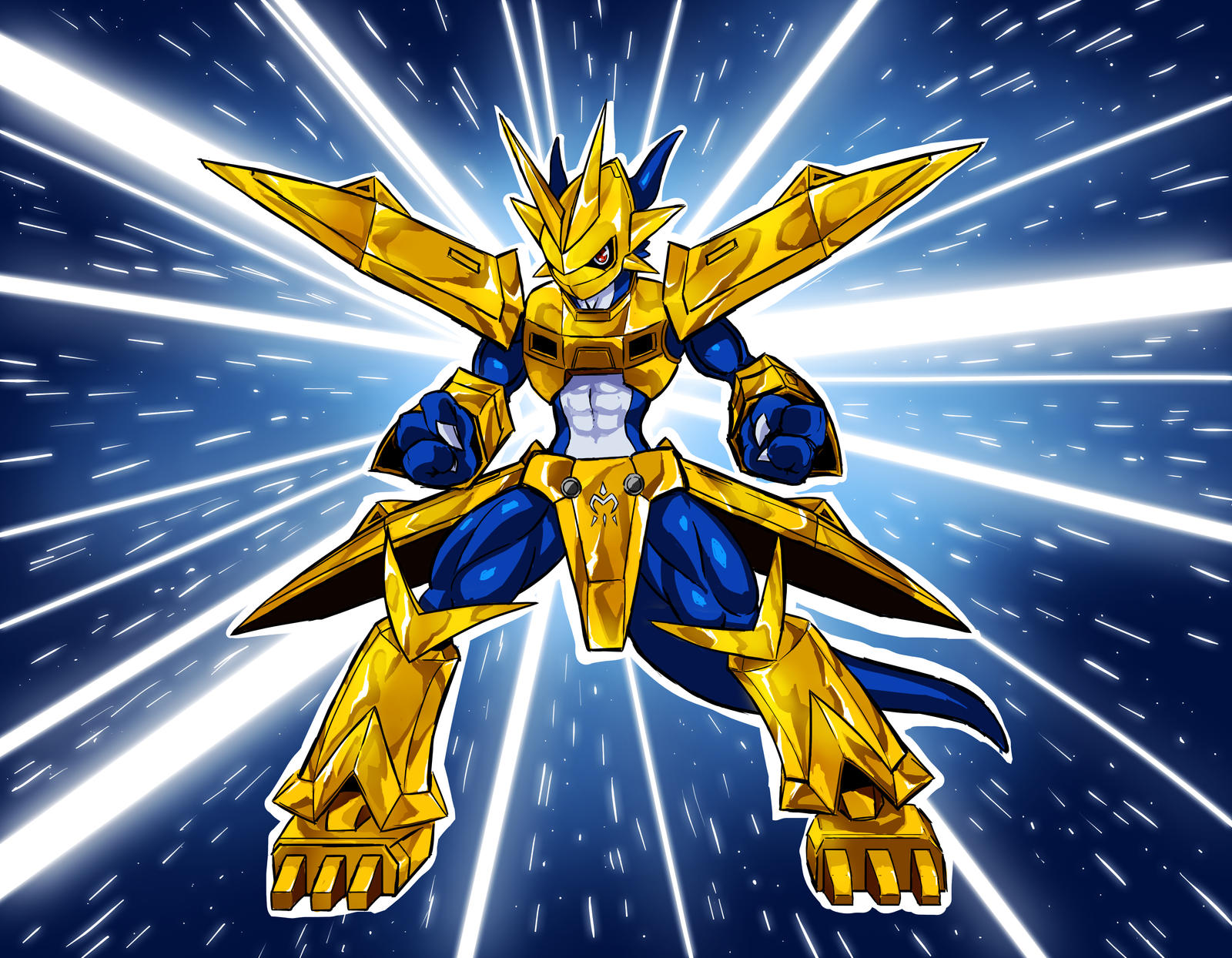 Magnamon by Noki001 on DeviantArt