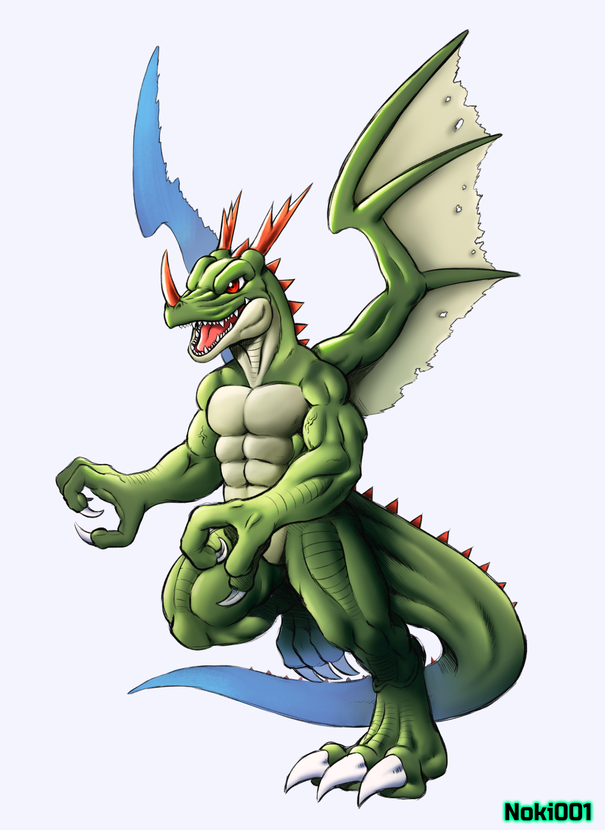 Coredramon Green By Noki001 On DeviantArt coredramon-green-by-noki001-on-deviantart