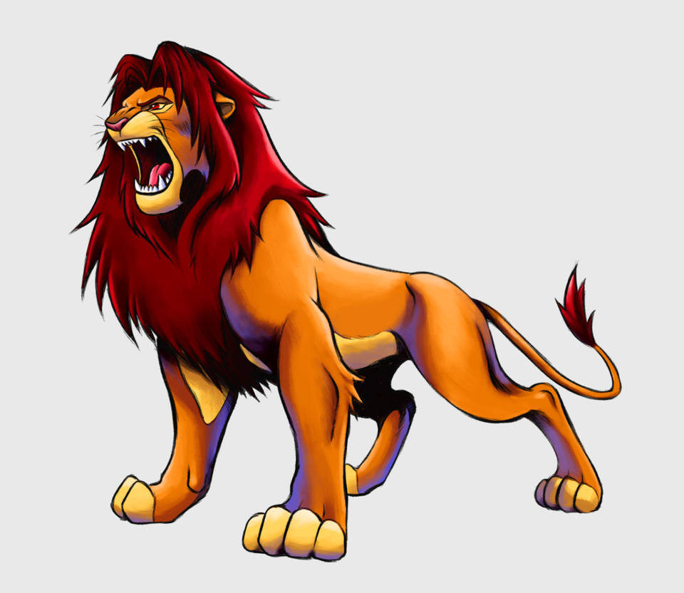 Simba Roar by Noki001 on DeviantArt