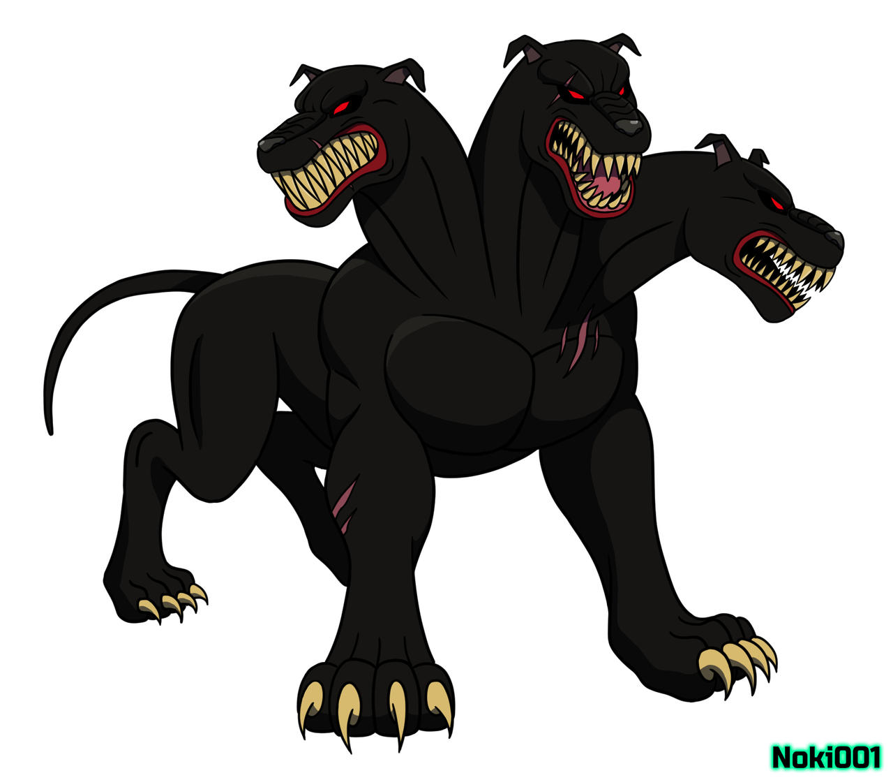 Cerberus by Noki001 on DeviantArt