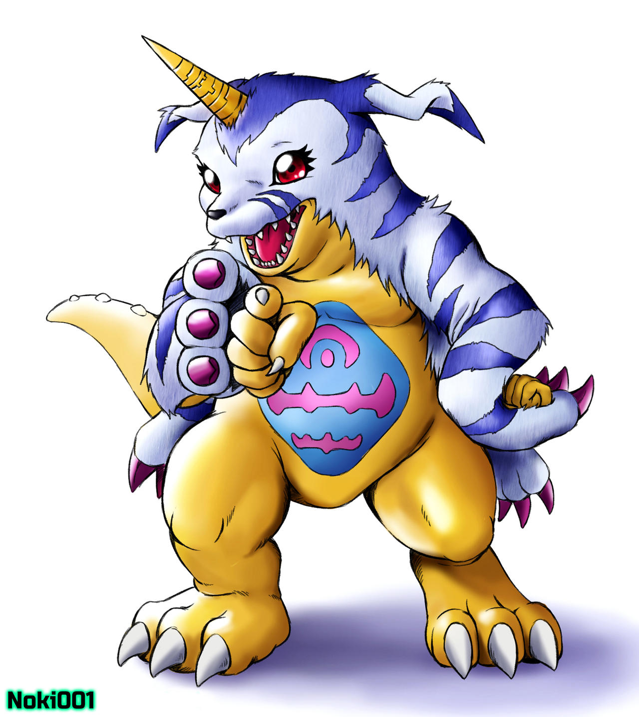 Gabumon by Noki001 on DeviantArt