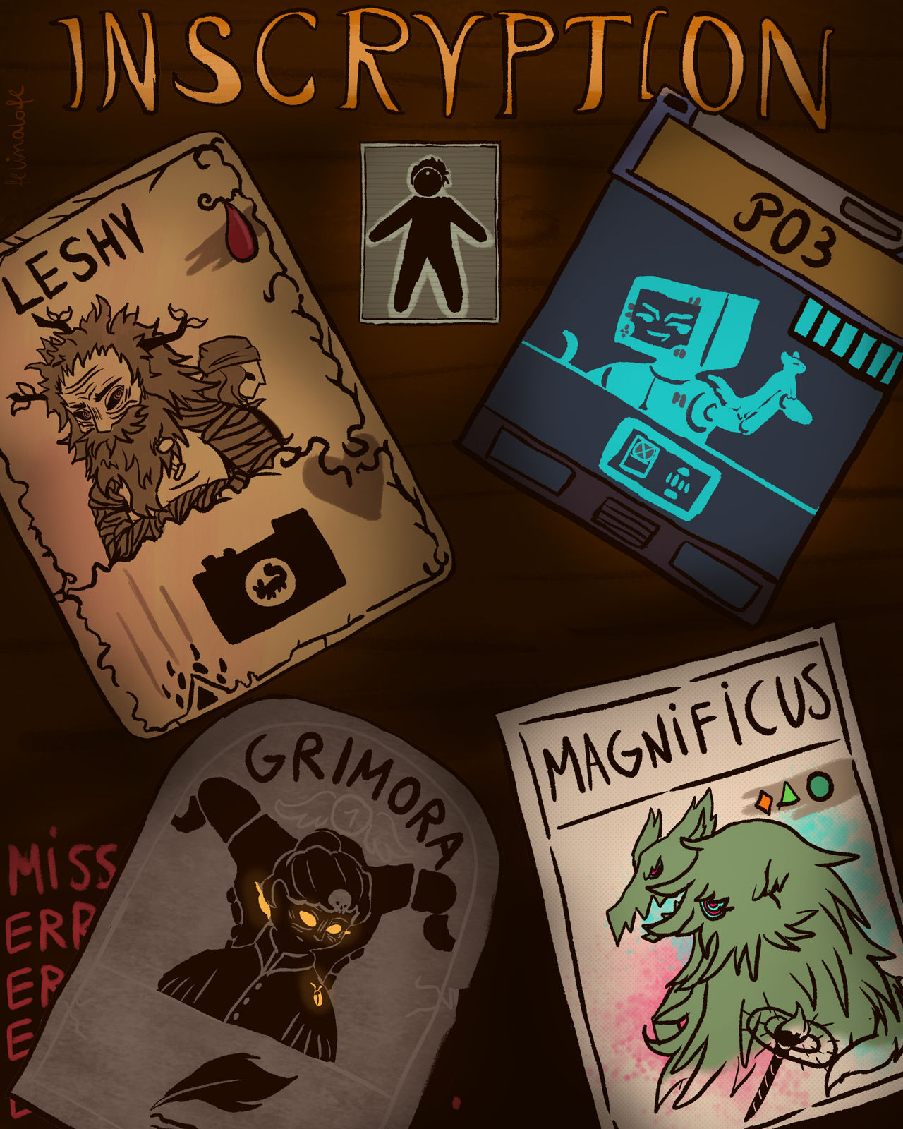 Inscryption by felinalafe on DeviantArt