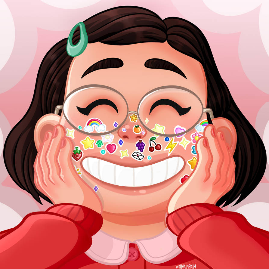 Stickerface by Jackallanterns on DeviantArt