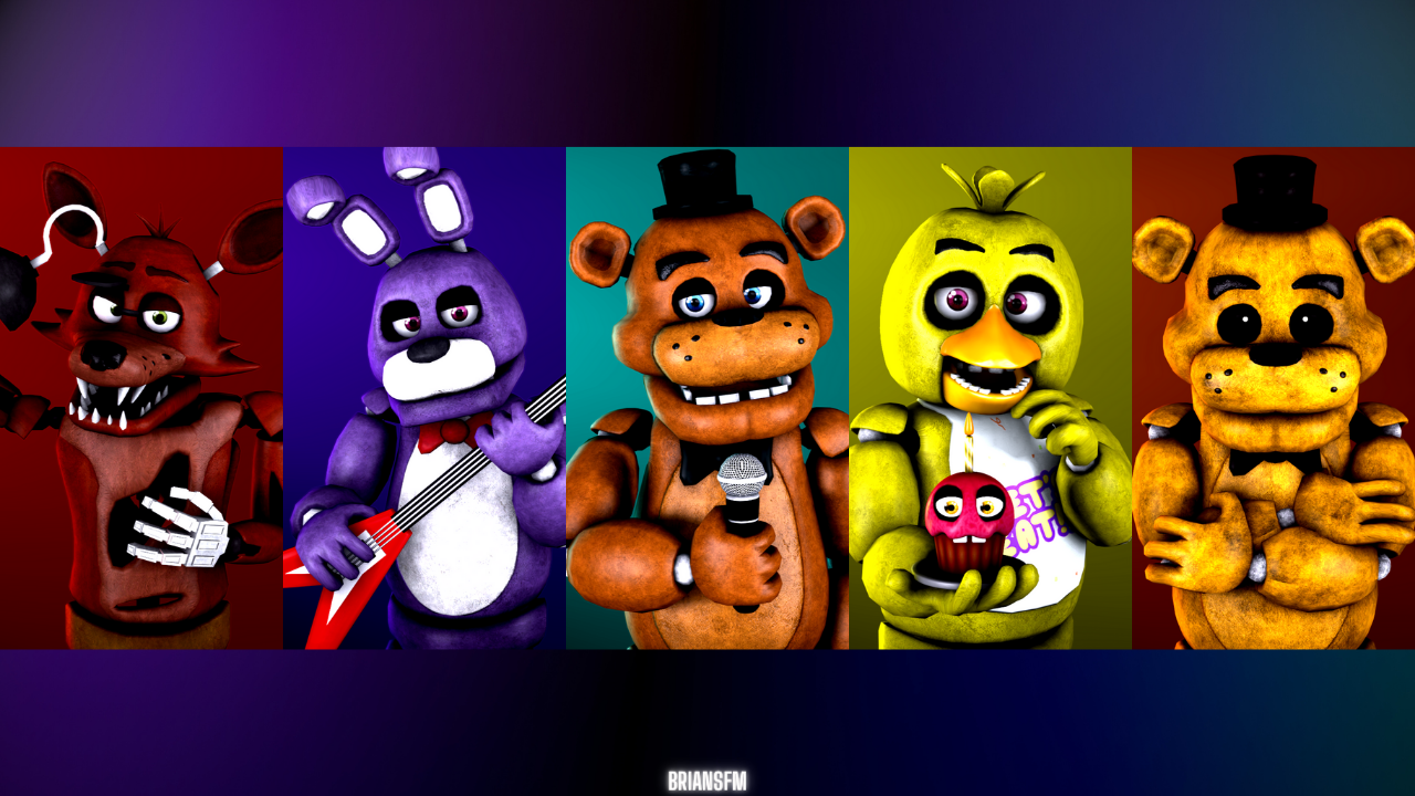Splinks Puppet FNAF Splinks Collage 2024 by BrianSFM2005 on DeviantArt
