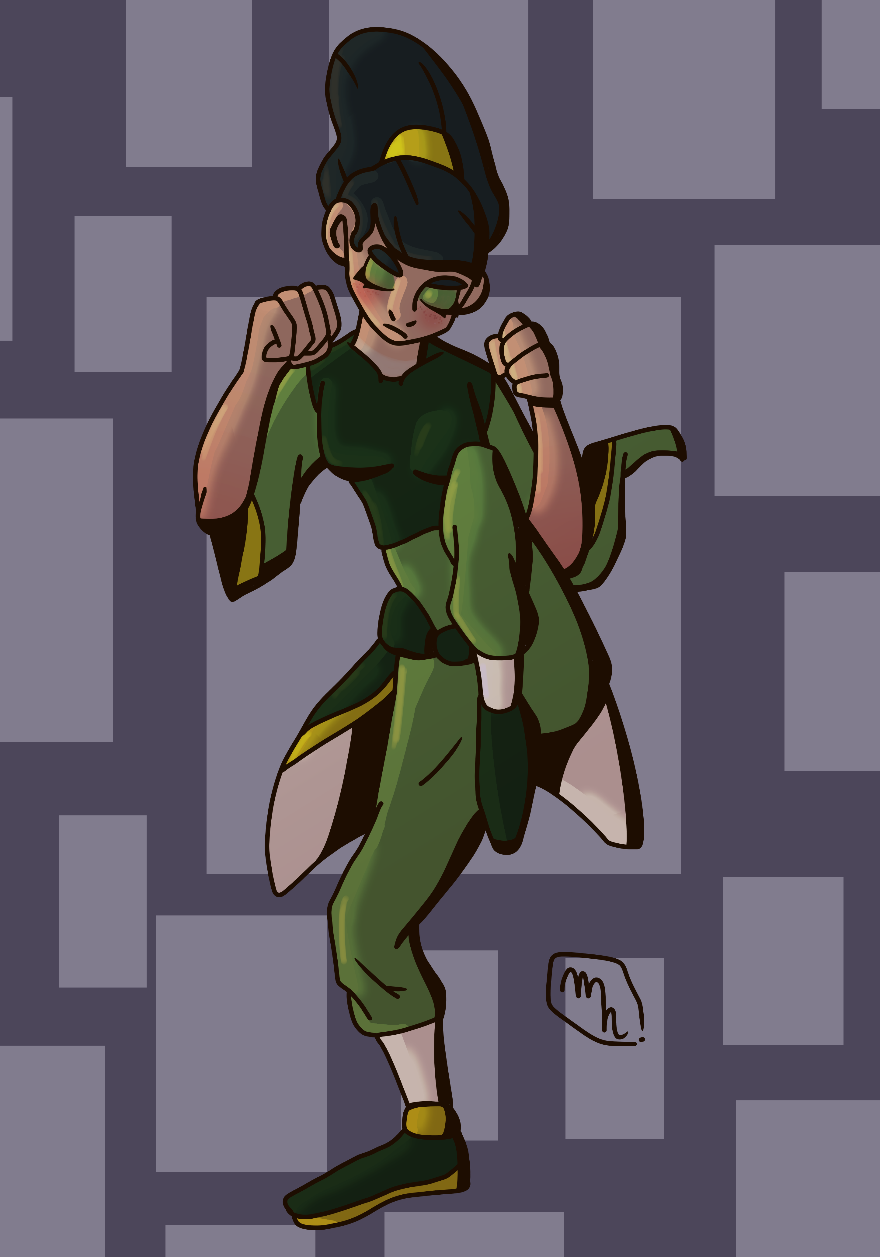 Earthbender Deviantart Random earth bender by MatNox05 on DeviantArt