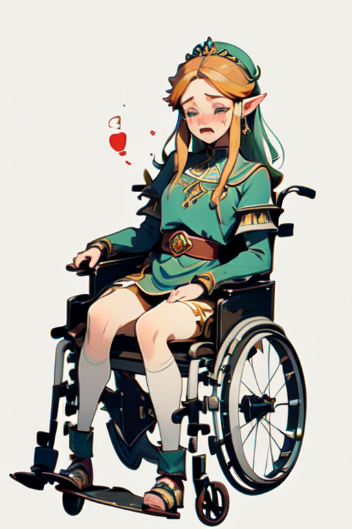 Princess Zelda In Wheelchair Crying By S7D On DeviantArt princess-zelda-in-wheelchair-crying-by-s7d-on-deviantart