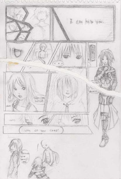 Unfinished Manga Page