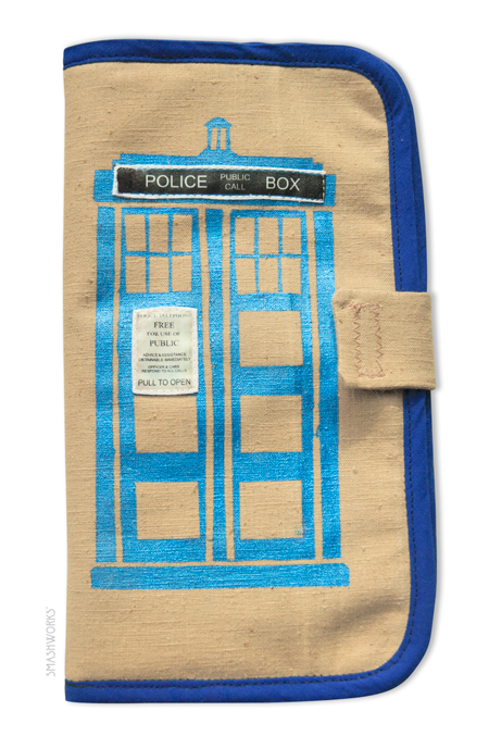 Doctor Who Inspired Travel Wallet