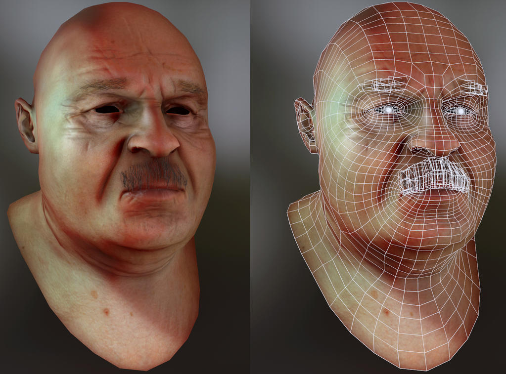 Alpha Face Feature Alpha practice by EmanShaw on DeviantArt