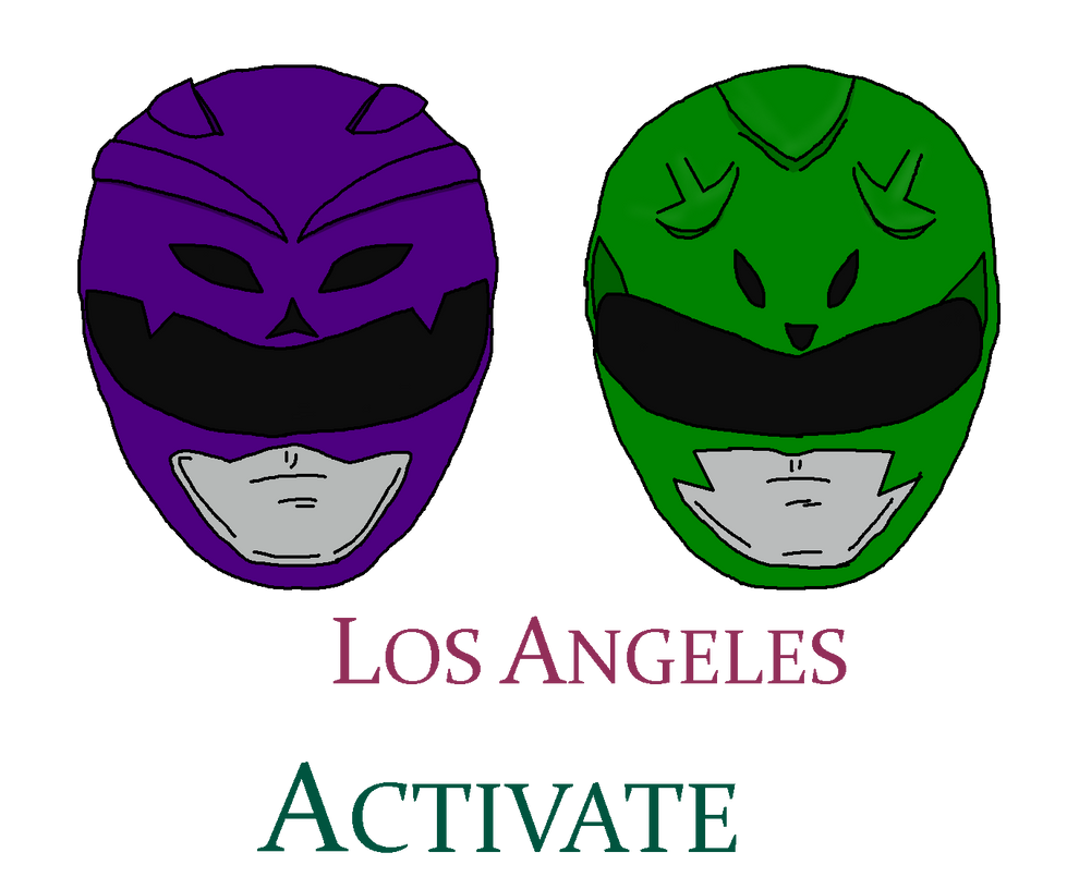 Violet Ranger Green Ranger LOS ANGELES activation by BlackrockLegacies ...