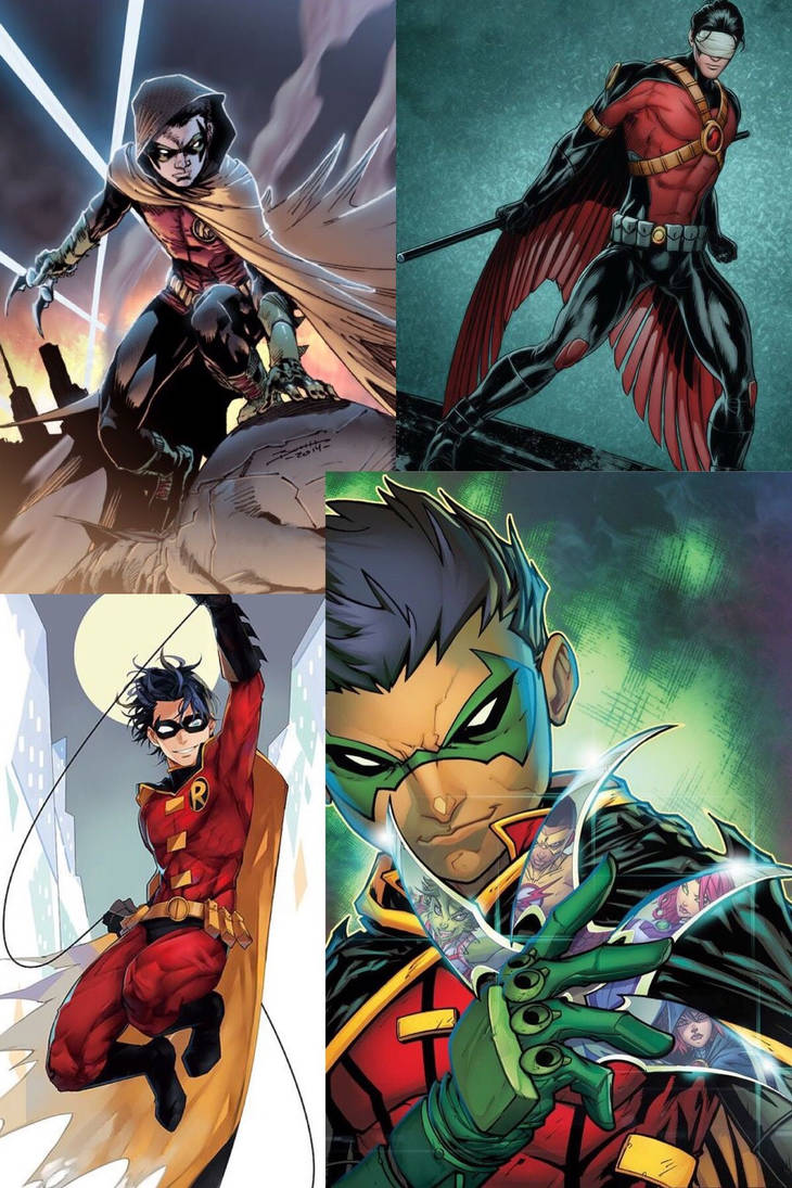 Red Robin Deviantart Design Red Robin and Robin by Marvelee091397 on DeviantArt