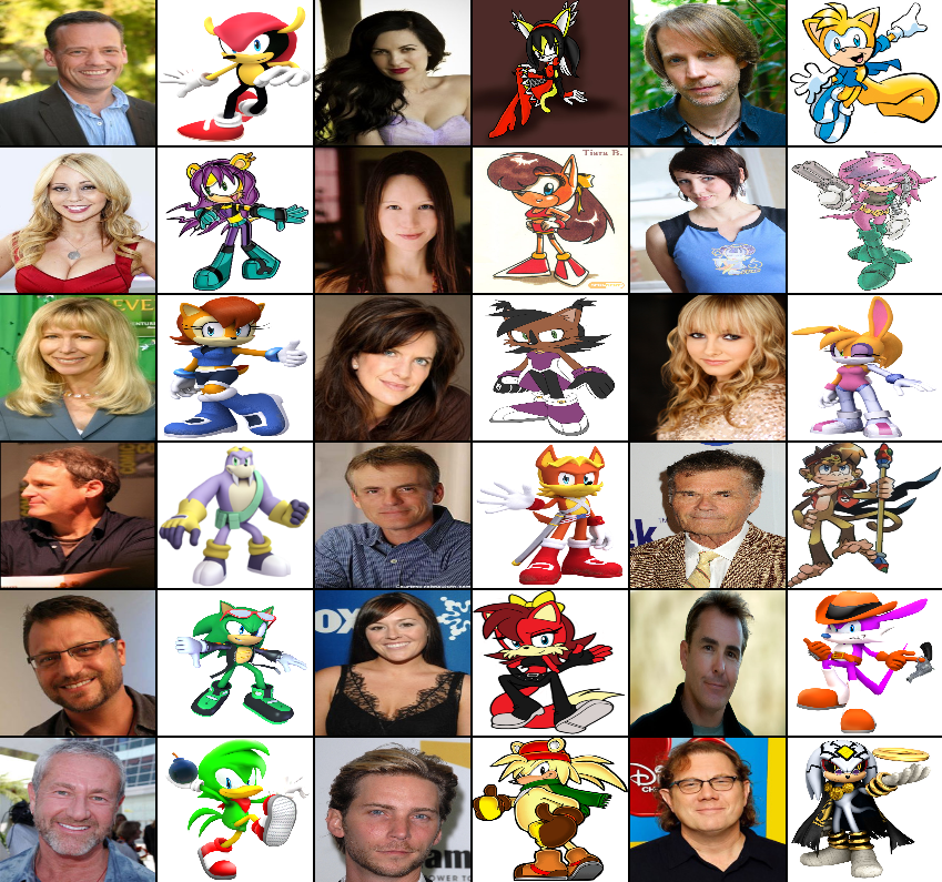 Sonic the Hedgehog Movie Cast by Donovanoliver715 on DeviantArt