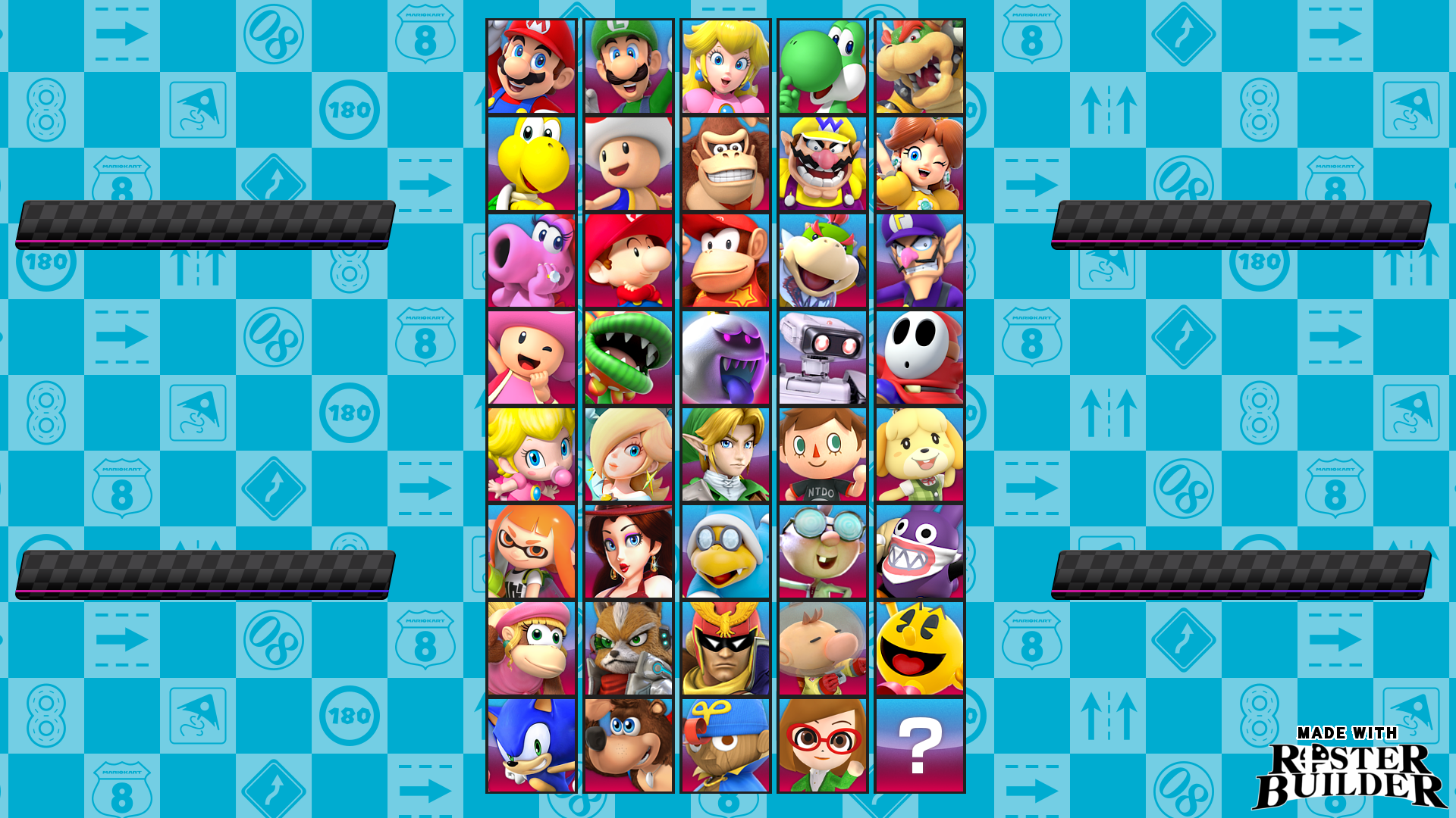 Mario Kart Roster by FlaminKitsune on DeviantArt