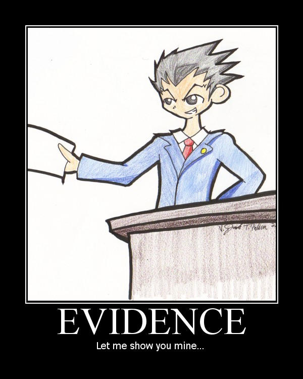 Evidence Comics Evidence Motivational Poster by AuraShocker on DeviantArt