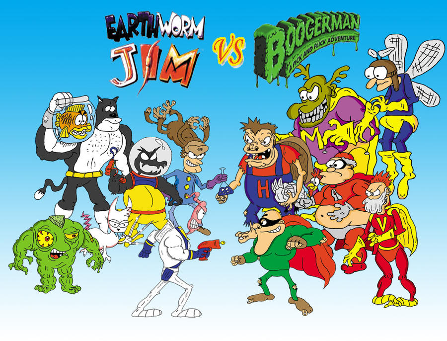 Earthworm Jim e Boogerman unirão suas forças em Boogerman 20th Anniversary:  The Video Game (Multi) - GameBlast