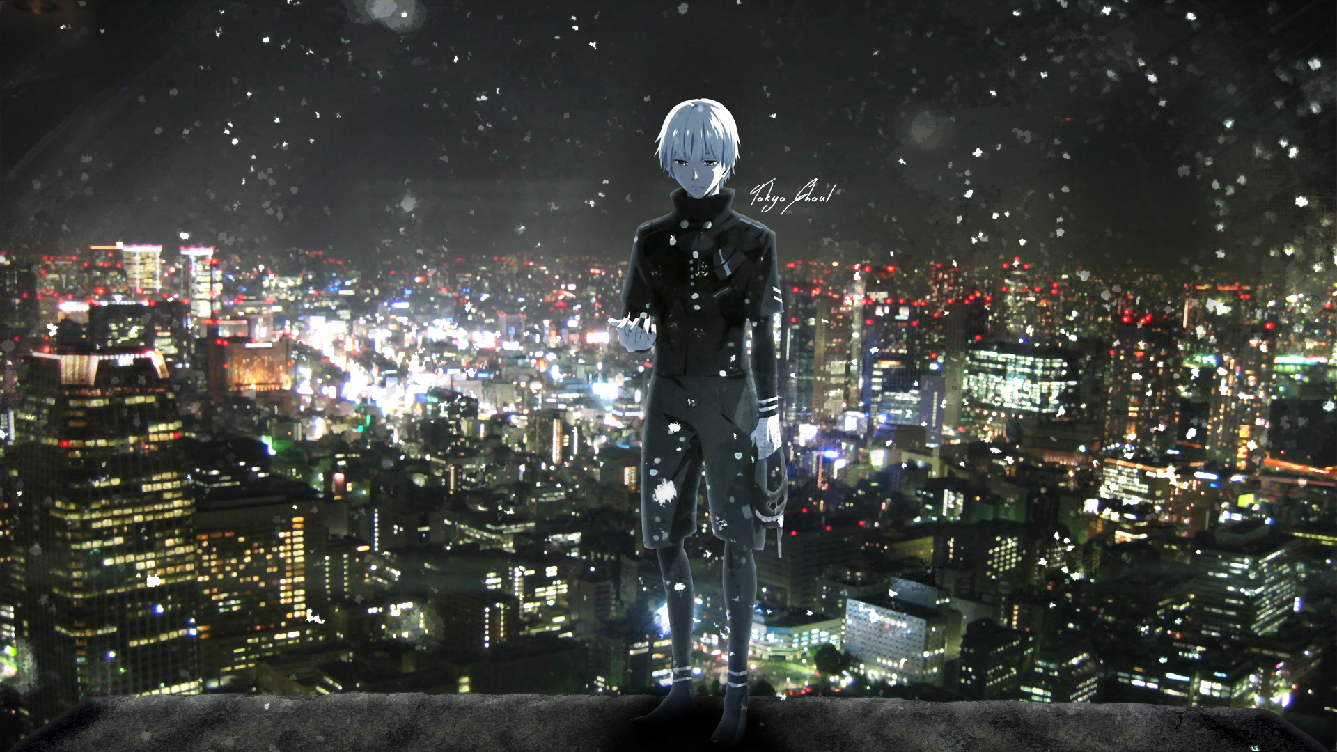 Tokyo Ghoul Kaneki Ken Wallpaper '1920x1080p' v2 by susull936 on