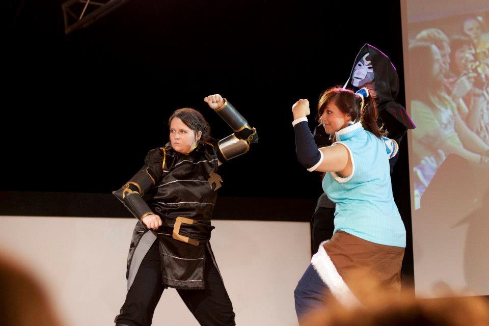 LoK: Lin Bei Fong and Korra - Masquerade