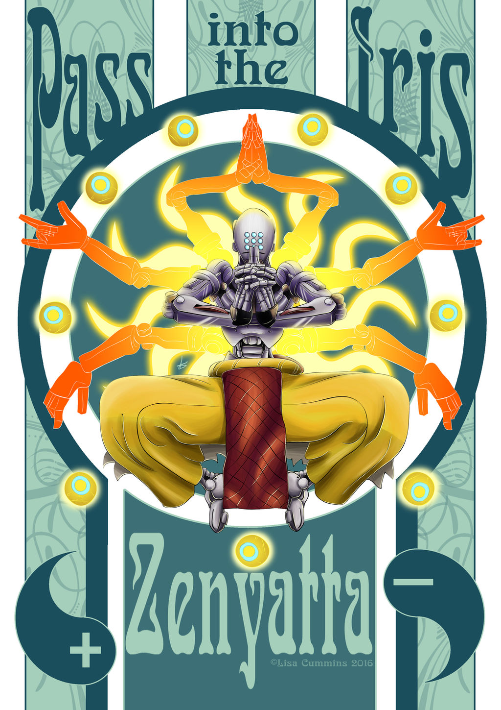 Pass into the Iris | Zenyatta - Overwatch by BaGgY666