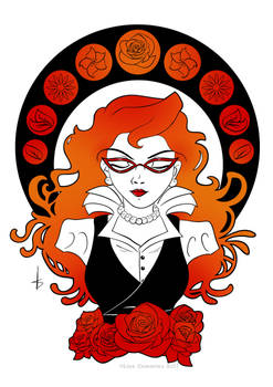 Stretch Goal reached  - A6 Red Rose Print