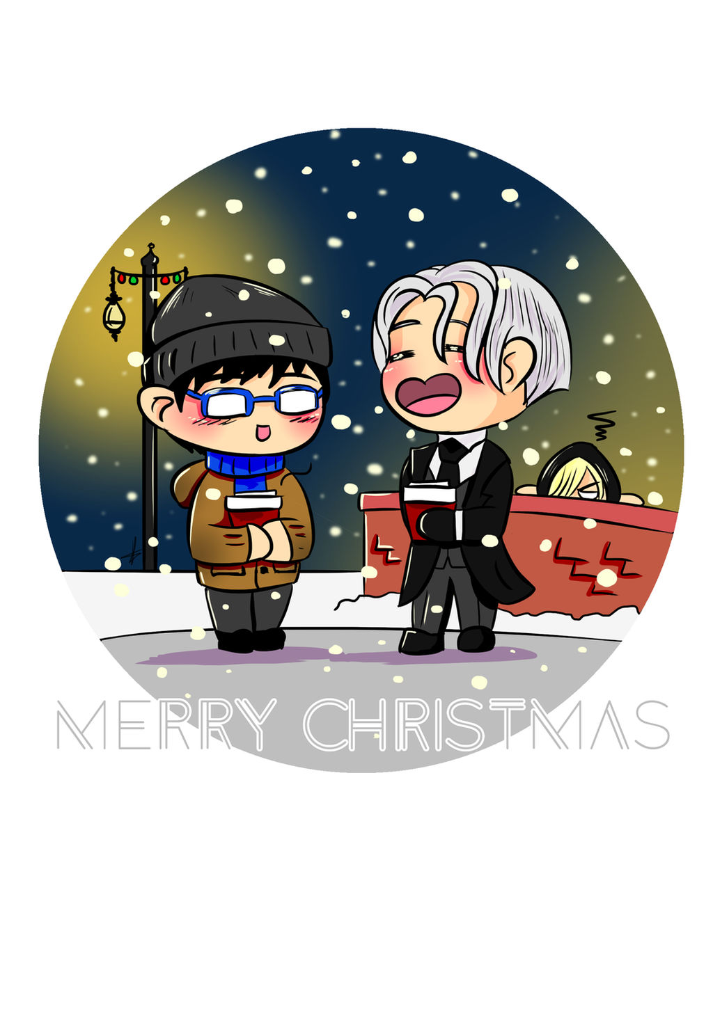 Yuri on Ice Festive Greetings by BaGgY666