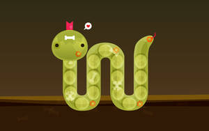 Cute Snake Vector Illustration