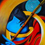 Lord Krishna - Harmony of Life! (Modern Art)