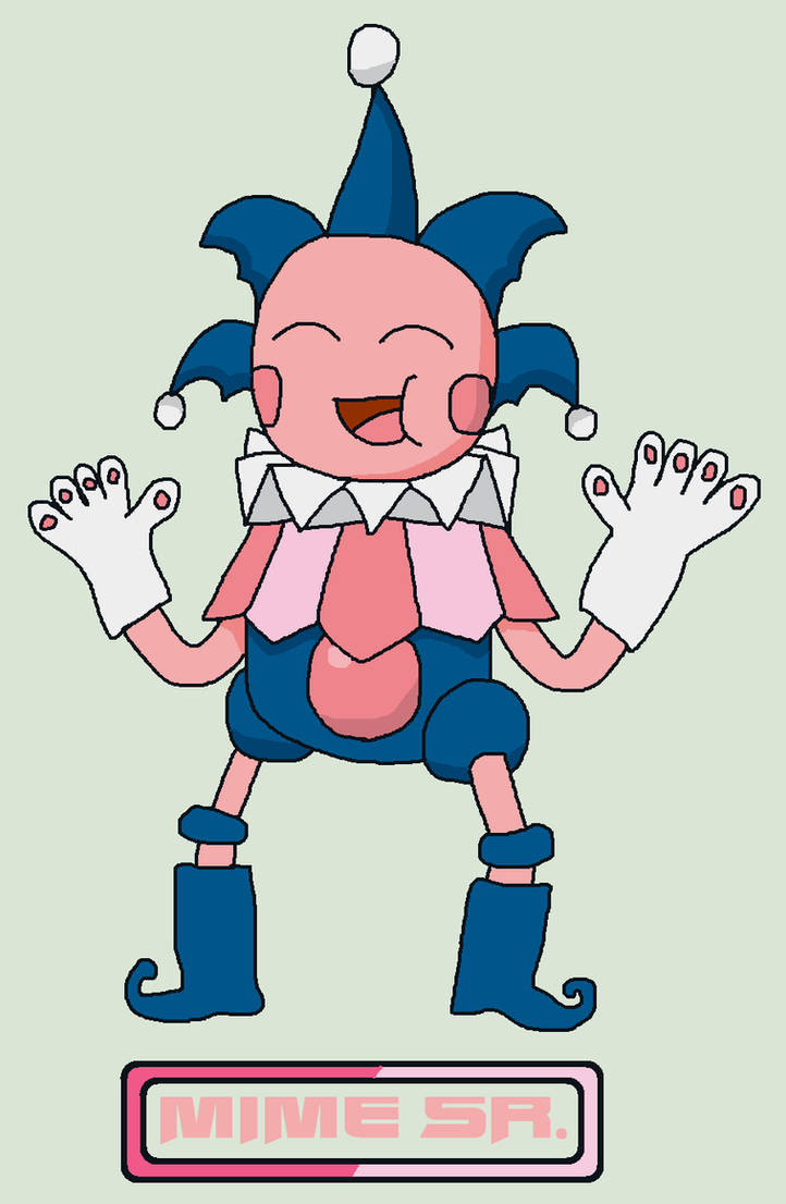 Mime Sr. (Mr. Mime's evolution) by Tasty-Rules on DeviantArt