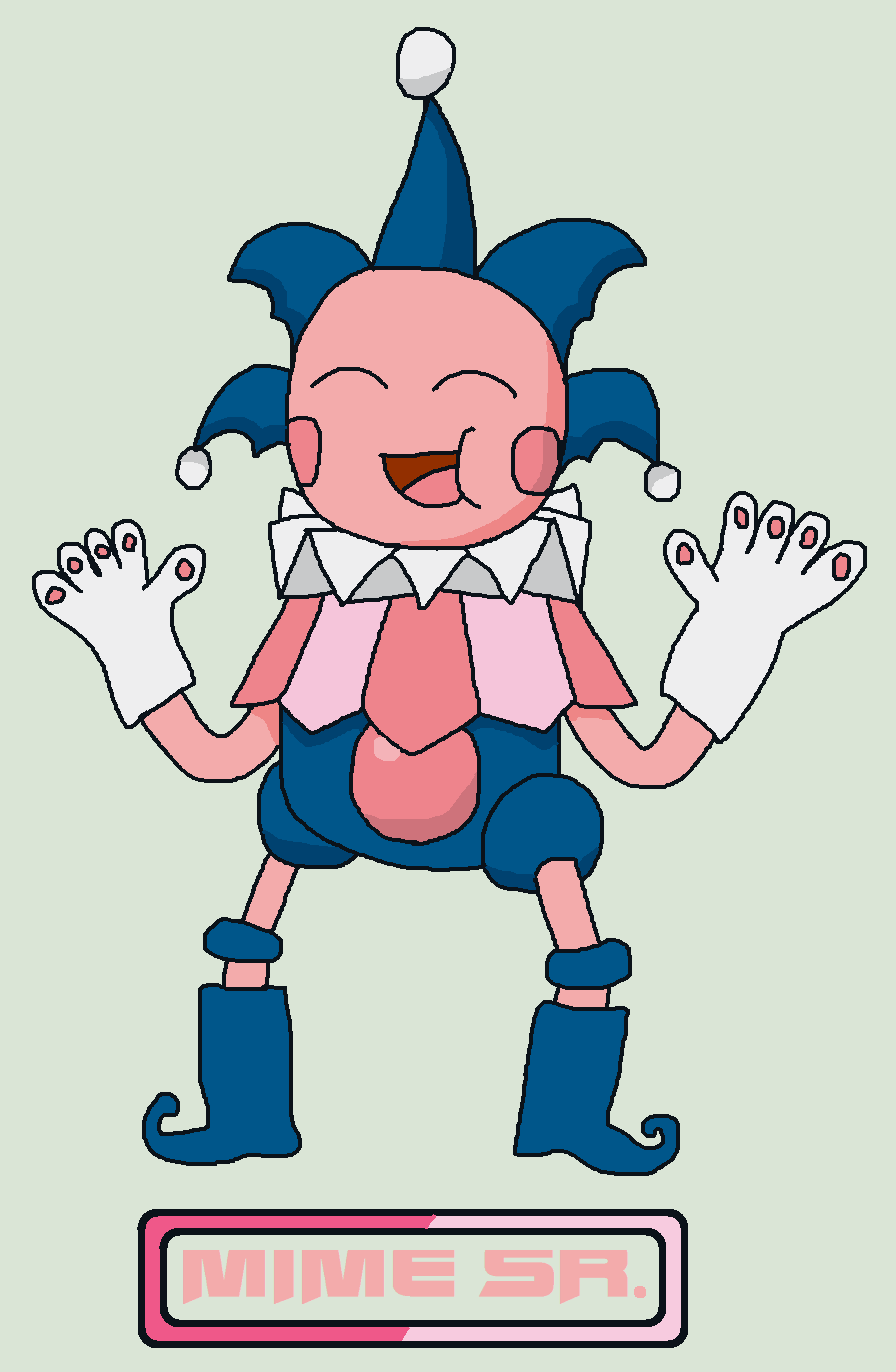 Mime Sr. (Mr. Mime's evolution) by Tasty-Rules on DeviantArt