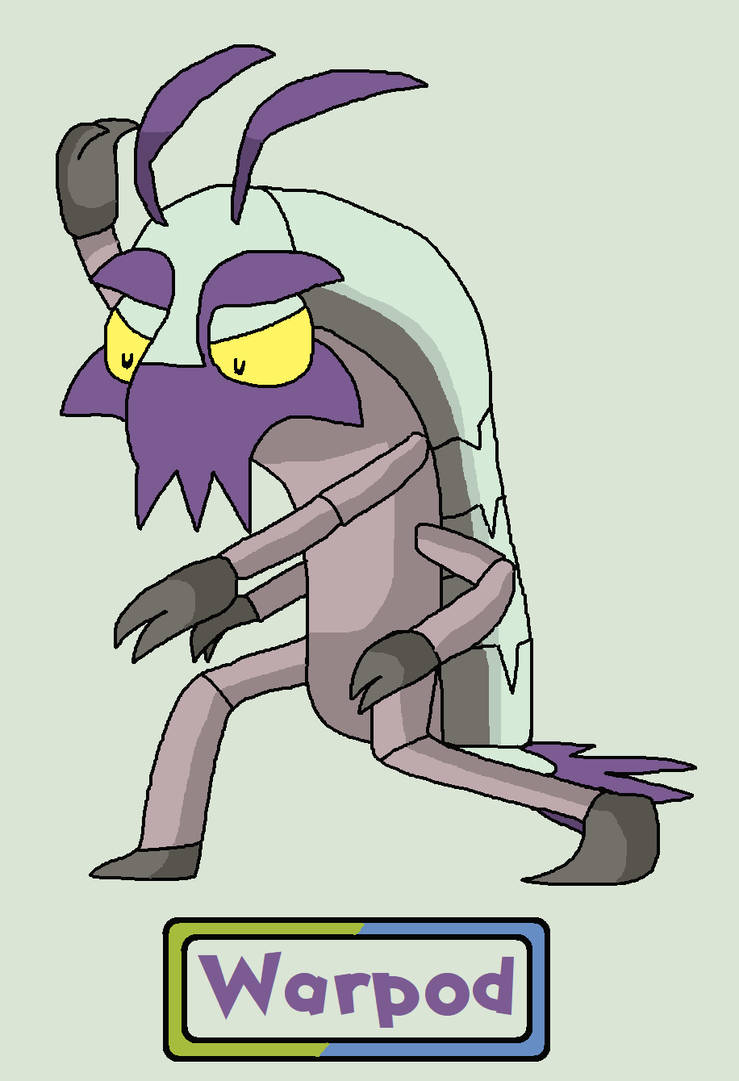 Wimpod's split evolution (Fakemon design) by Tasty-Rules on DeviantArt