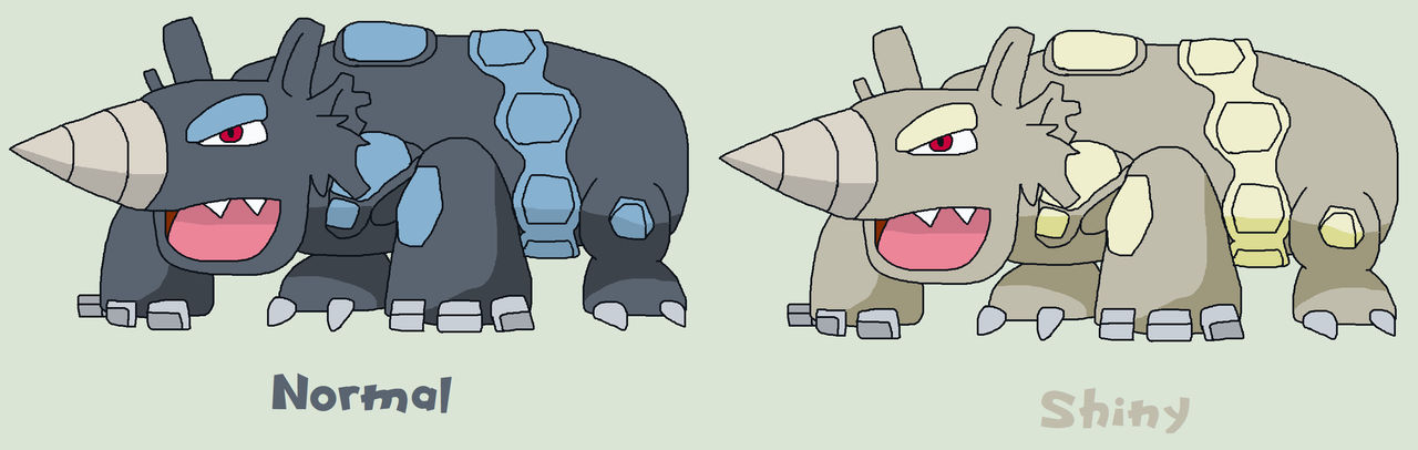 Rhytunnel (Rhydon's split evolution) by Tasty-Rules on DeviantArt