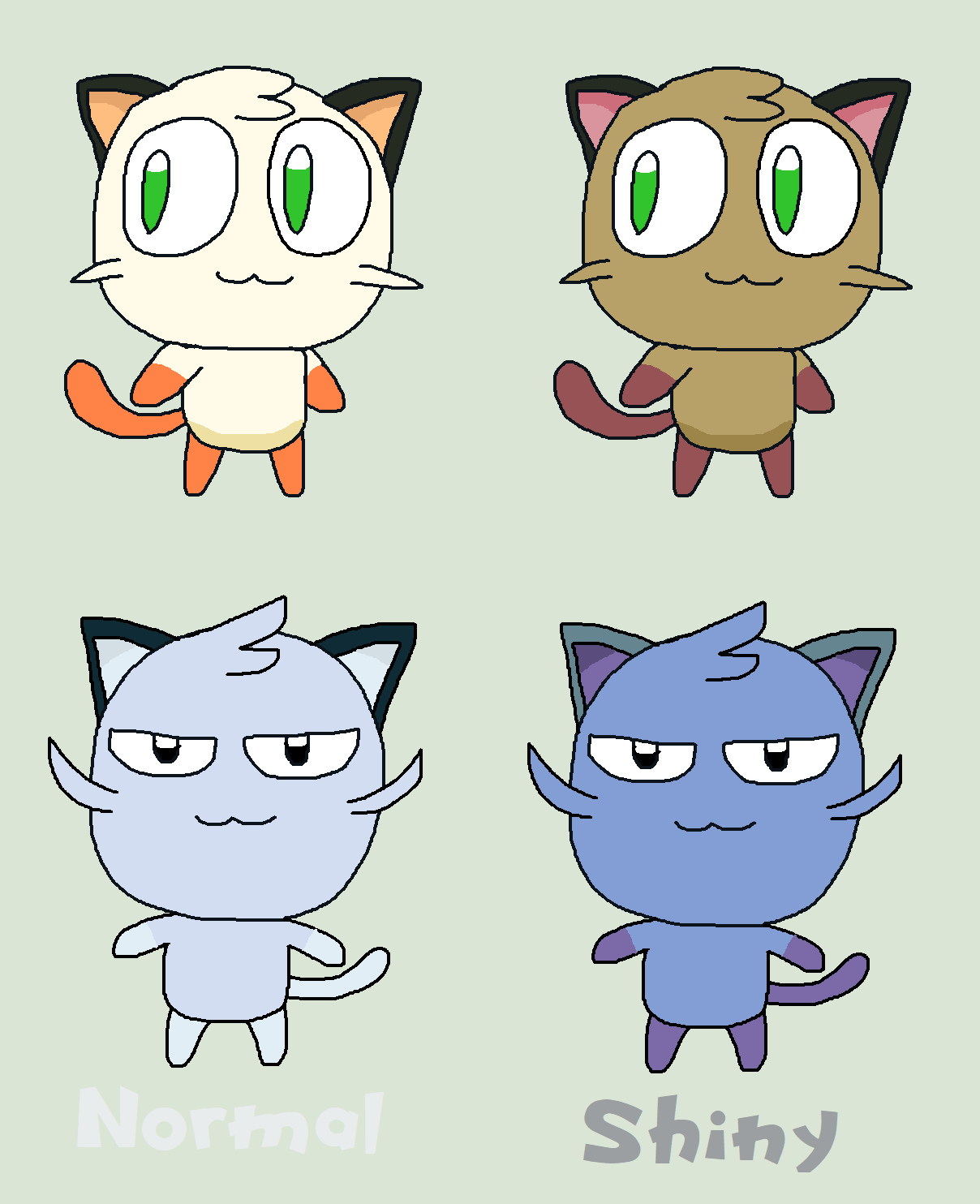 Meowth's pre-evolution (Fakemon design) by Tasty-Rules on DeviantArt