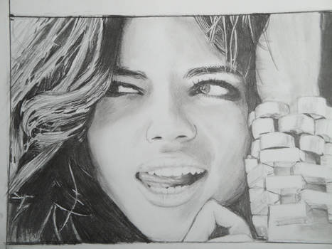 Adriana lima drawing