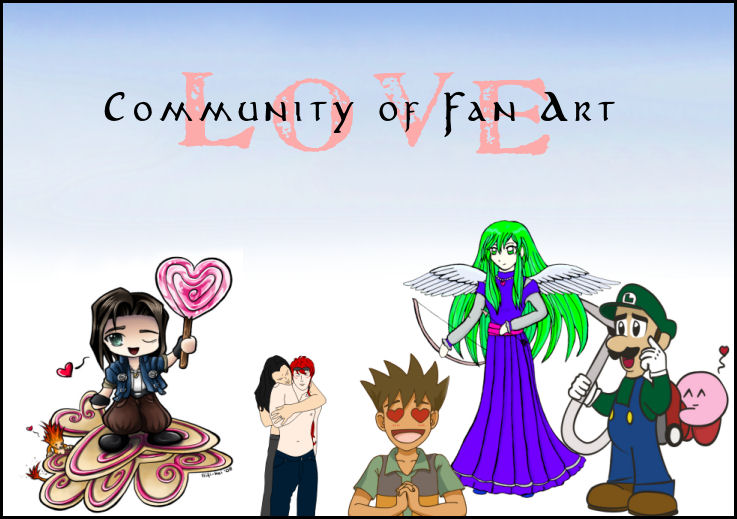 Community of Fan Art Love by aunjuli
