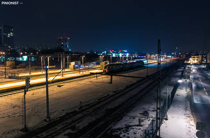 Gdanski Train Station in Warsaw