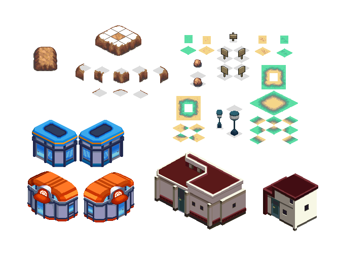 All my iso tiles so far :D