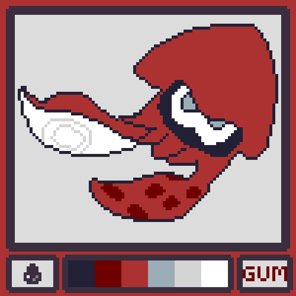 Splatoon Red Inkling Pixel Art by sonikkun778 on DeviantArt