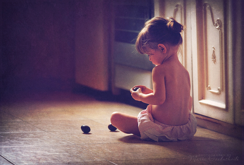 Girl with Plums