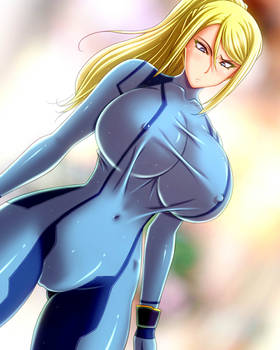 Samus Aran artwork by 286c