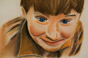 Dry pastels work