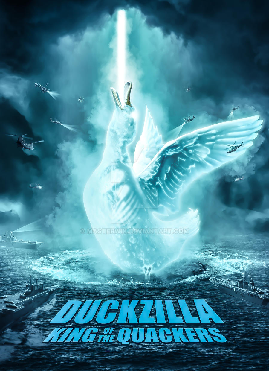 Duckzilla - King of the Quackers by MasterWik on DeviantArt