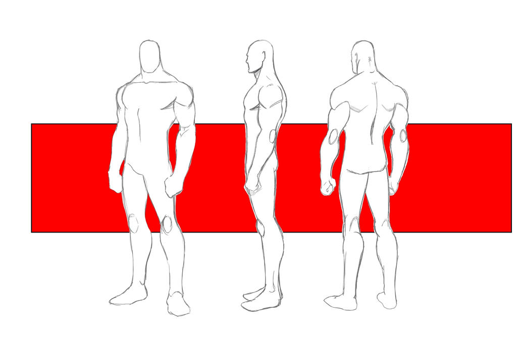 Male Template by JasonConrad on DeviantArt